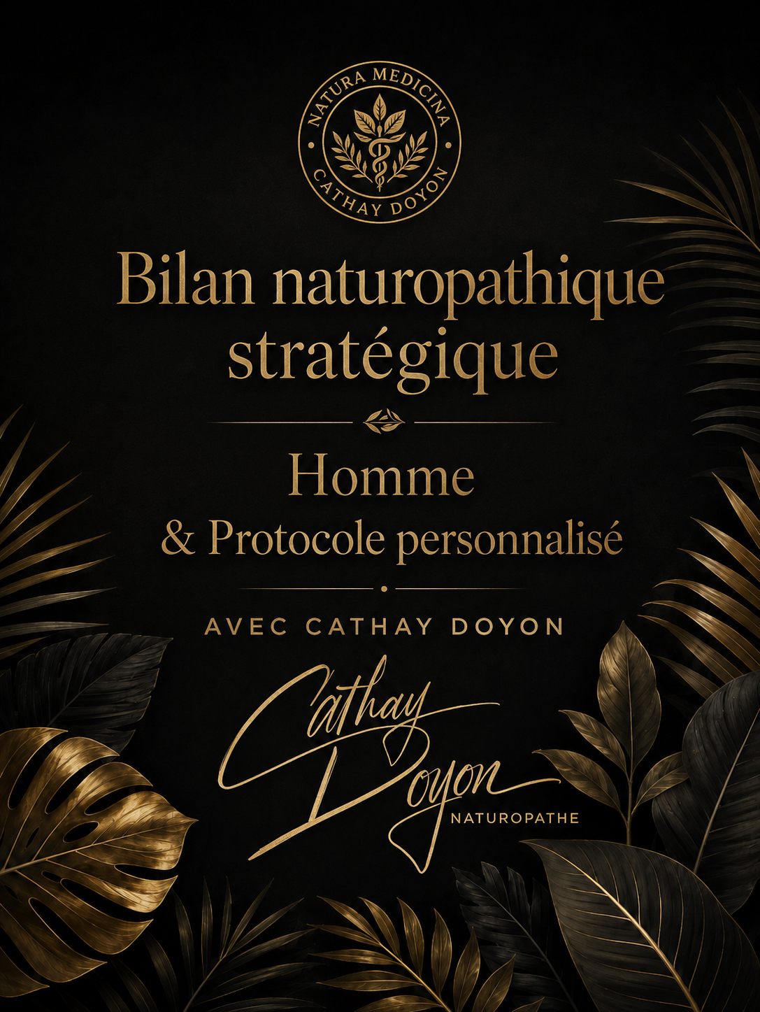 Bilan naturopathique pour homme