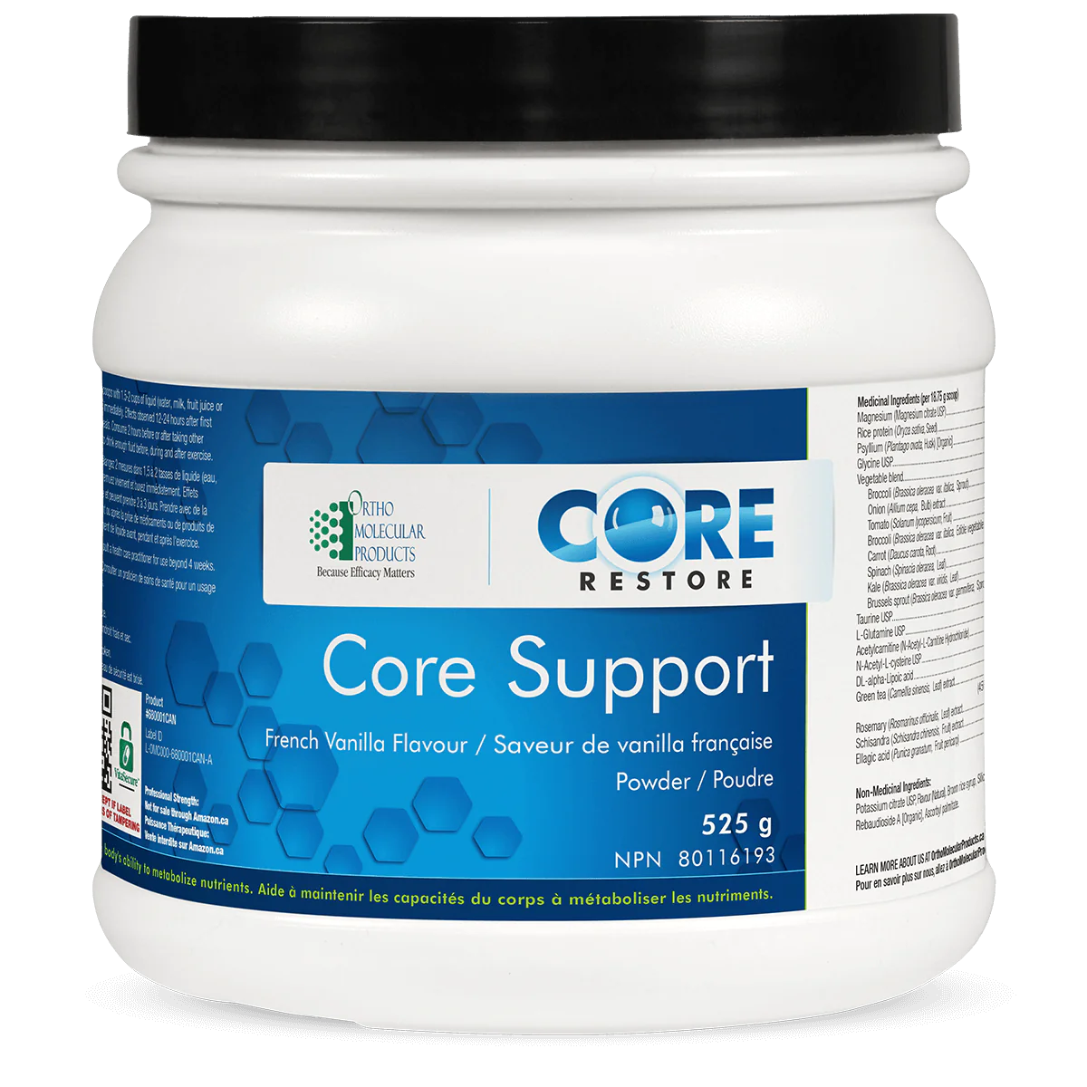 CORE Support Vanille – Natura Medicina - Cathay Doyon Naturopathe